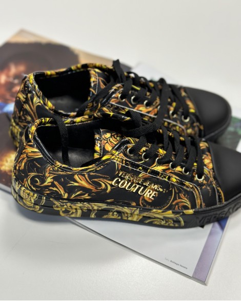 Tenisky dámské Versace Jeans Couture sneakers černé 